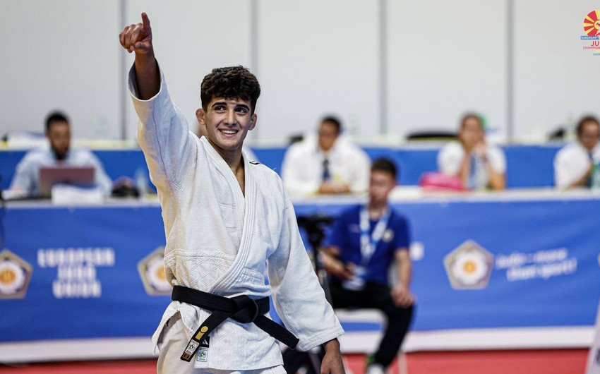 Yeniyetmə cüdoçularımız Avropa çempionatında bir günə 6 medal qazanıblar